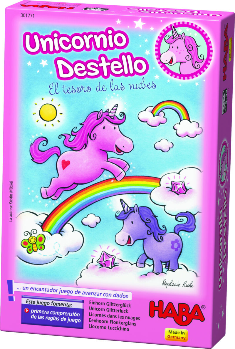 Puzzles y Rompecabezas - Unicornio Destello - El Tesoro de las Nubes