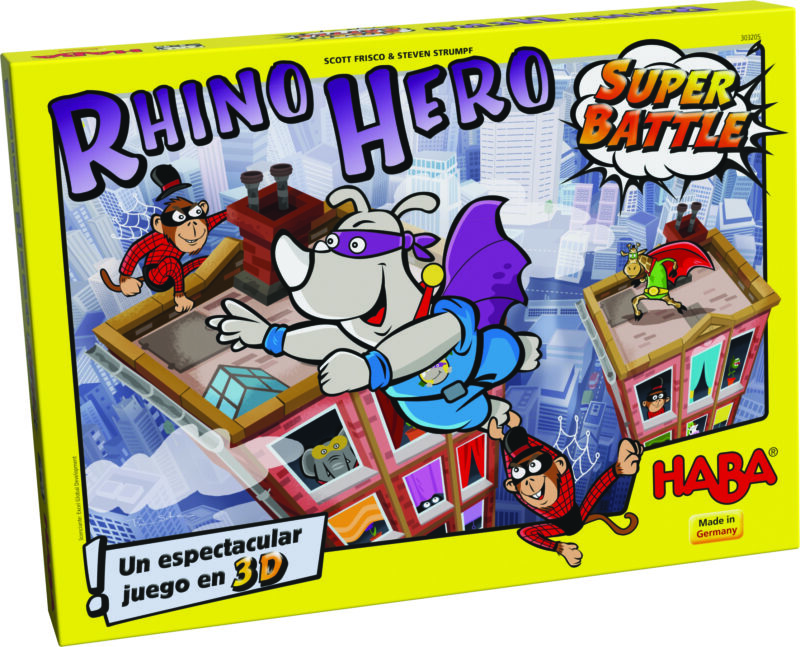 Puzzles y Rompecabezas - Rhino Hero Super Battle