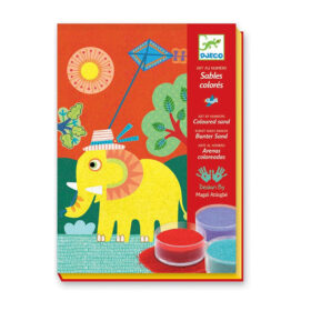 Manualidades - Colorear con Arenas