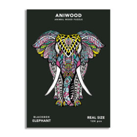 Puzzles y Rompecabezas - Puzzle de Madera Elefante