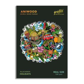 Puzzles y Rompecabezas - Puzzle de Madera Graffiti Vacaciones