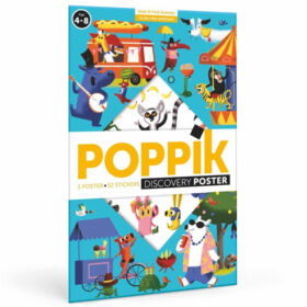 Manualidades - Gran Póster de Pegatinas Animales Divertidos