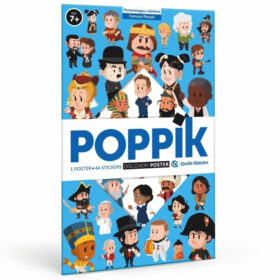 Manualidades - Póster de Pegatinas Personajes Célebres