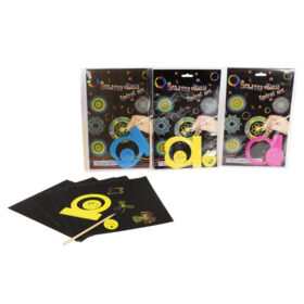 Manualidades - Set 5 Hojas Scratching