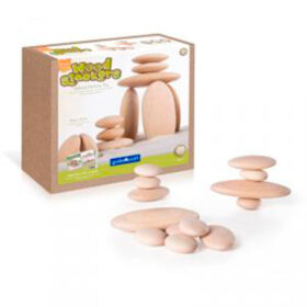 Juegos y juguetes educativos - Apilable piedras de río de madera - XGC-G6771_1.jpg